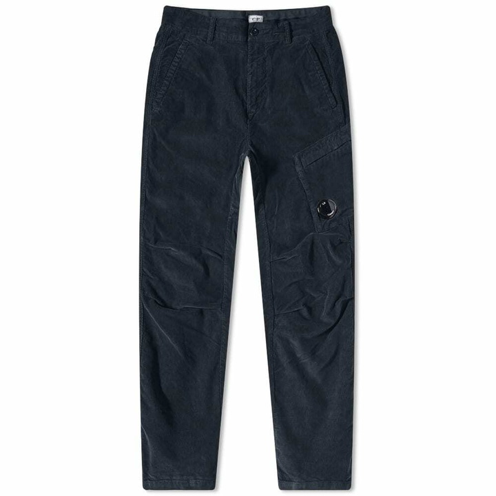 Photo: C.P. Company Men's Cord Cargo Pant in Total Eclipse