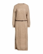 Brunello Cucinelli Womens Maxi dress Light brown
