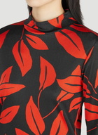 Meryll Rogge Leaf Print Top