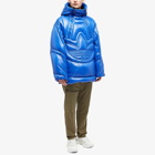 Moncler Men's x adidas Originals Chambery Trefoil Down Jacket in Blue