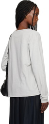 Maison Margiela Gray Numerical T-shirt