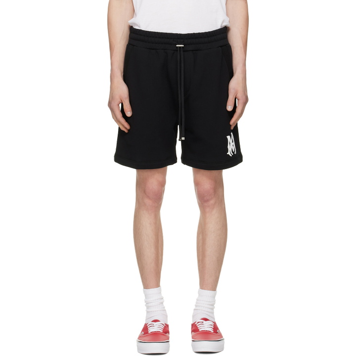 Photo: AMIRI Black MA Core Logo Shorts