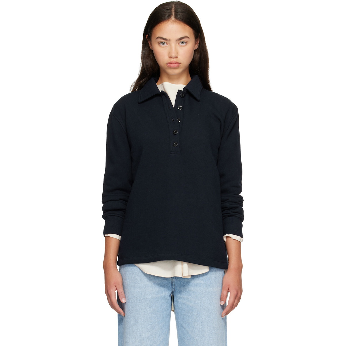 Citizens of Humanity Navy Vintage Polo