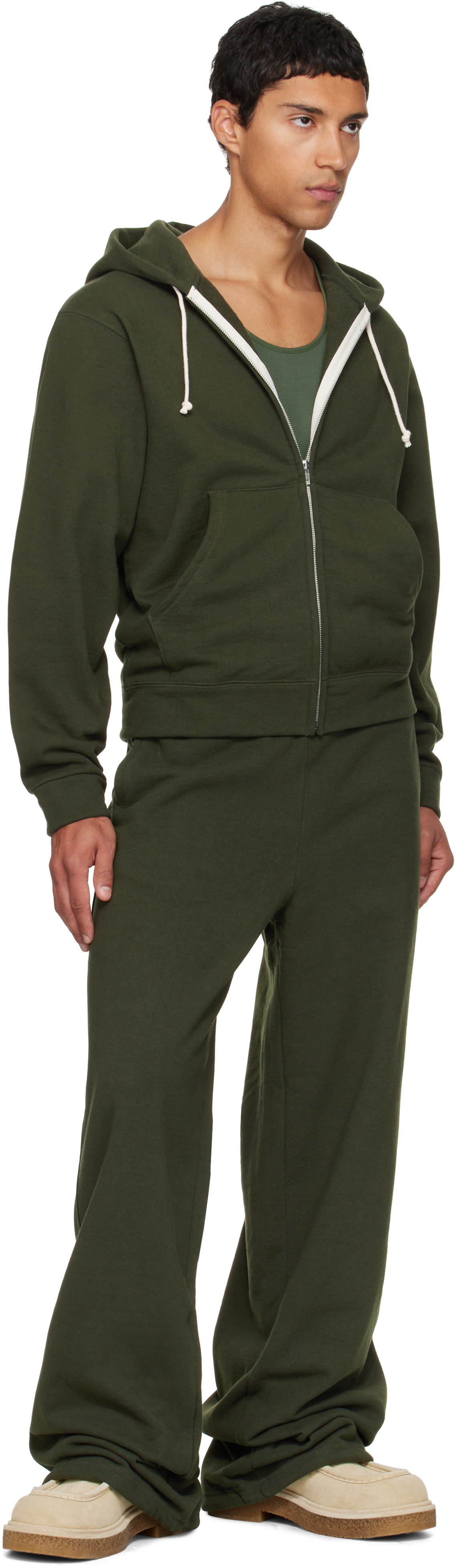 Veneda Carter SSENSE Exclusive Green Duo Sweatpants