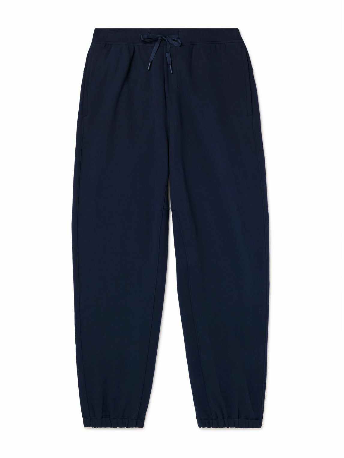 Lululemon - Steady State Tapered Cotton-Blend Jersey Sweatpants - Blue
