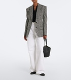 Max Mara Ribbed-knit silk and cashmere polo sweater