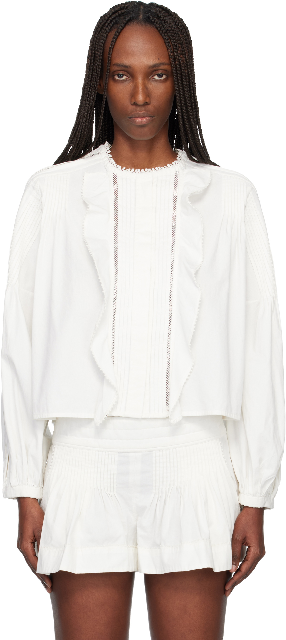 Isabel Marant White Cubraly Shirt