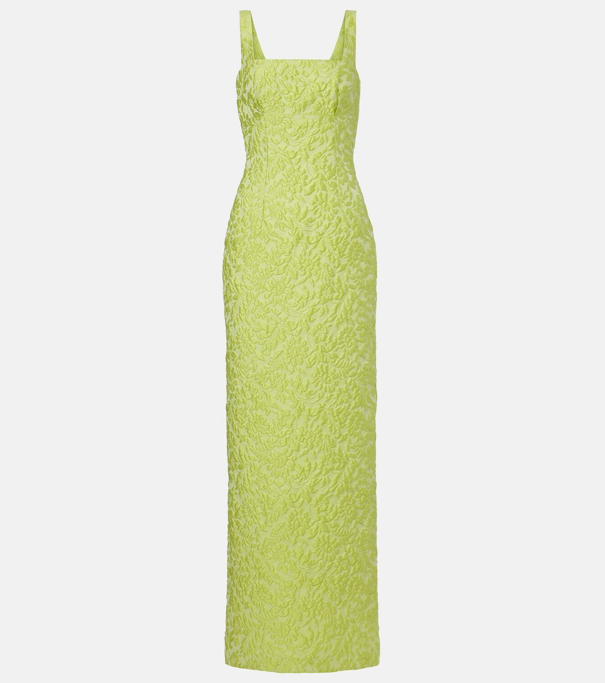 Emilia Wickstead Micheline floral cloqué gown