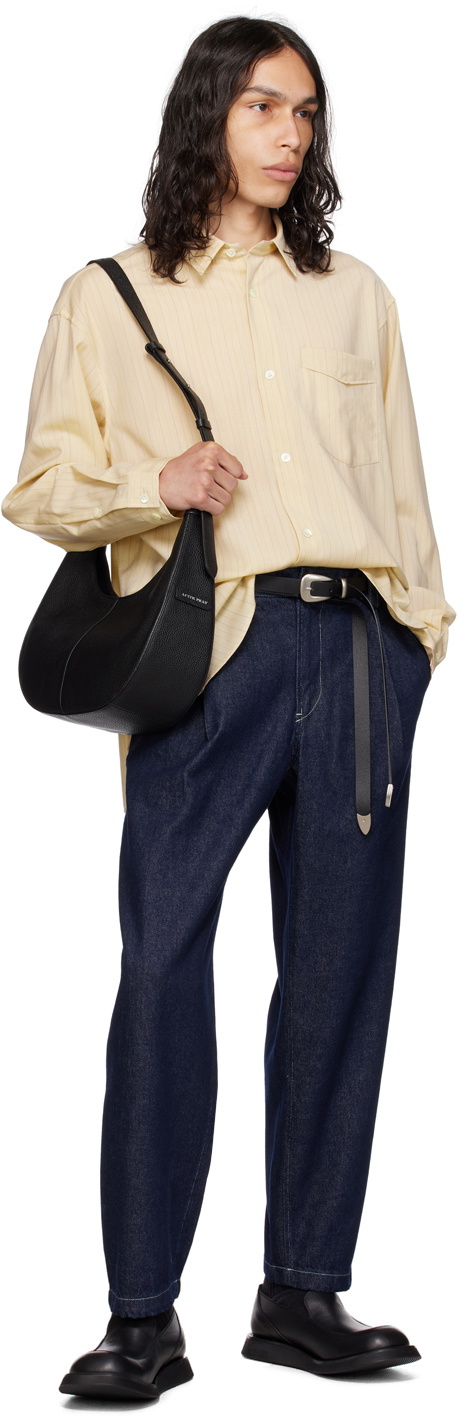 AFTER PRAY Black Essential Double Belt