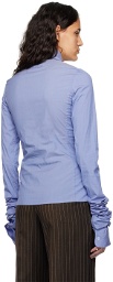 Jean Paul Gaultier Blue 'The Cuffed' Shirt