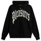 Pleasures Men's Twitch Zip Hoodie in Black
