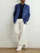 Kiton - Cotton T-Shirt - Blue