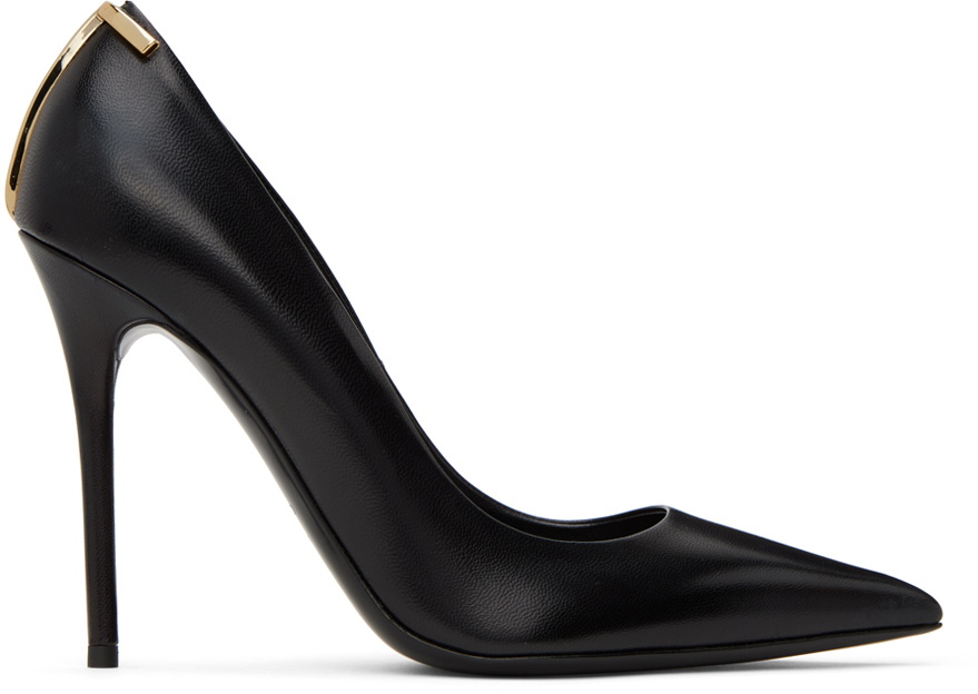 TOM FORD Black Iconic T Pumps TOM FORD
