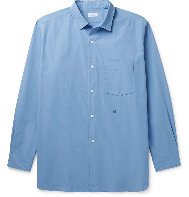 Photo: NANAMICA - Cotton-Blend Shirt - Blue