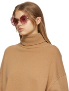 Chloé Gold Butterfly Sunglasses