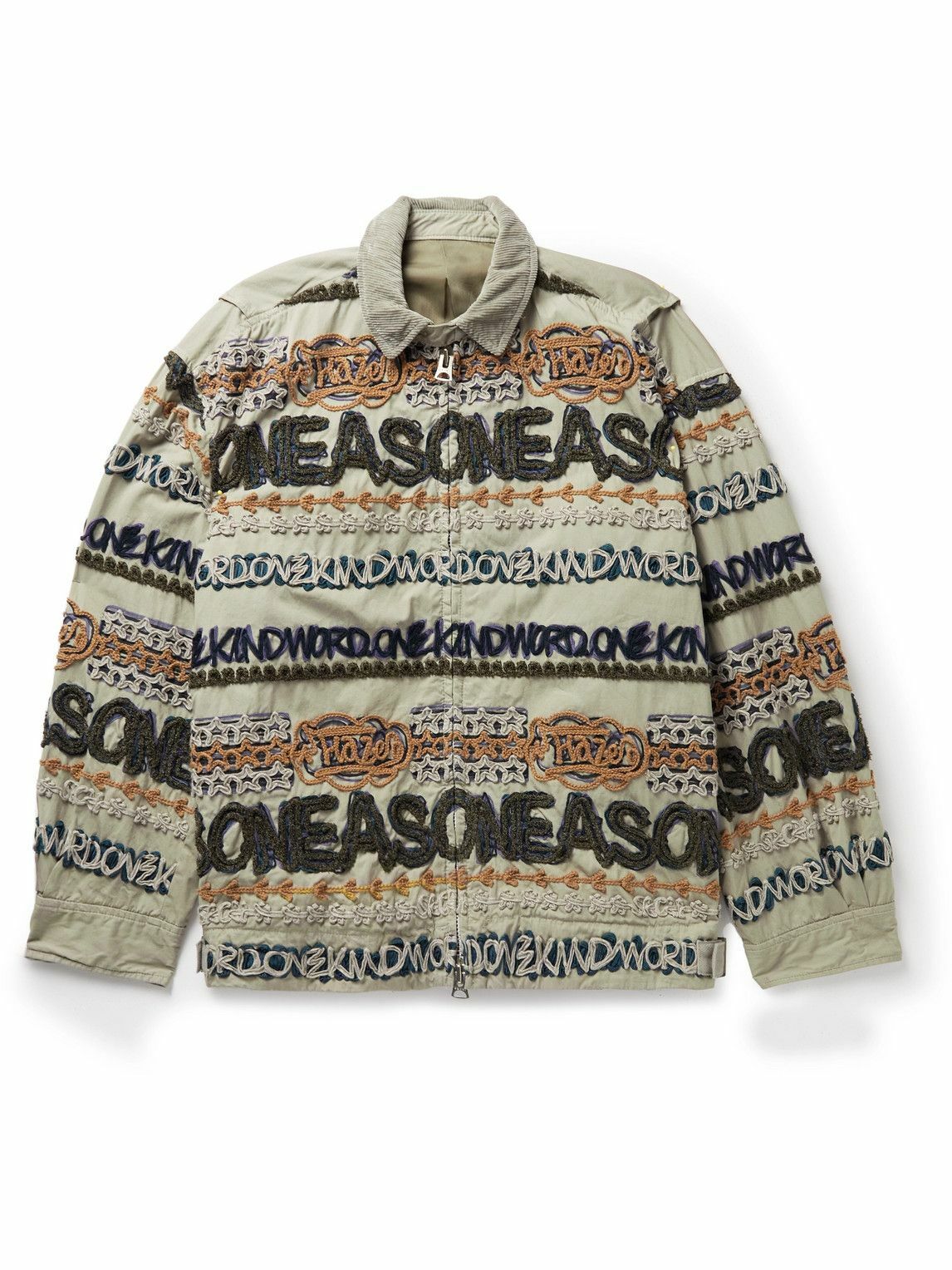sacai ERIK HAZE MESSAGE PRINT SHIRT sacai Eric Haze Long Sleeve