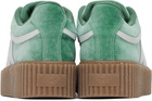 Weekend Max Mara Green Dedalo Sneakers