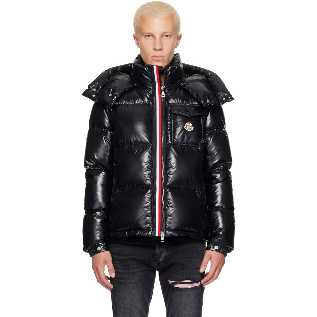 Moncler Black Down Morandieres Jacket Moncler