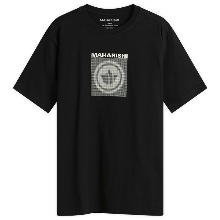 Photo: Maharishi Men's Dot Temple T-Shirt in Black