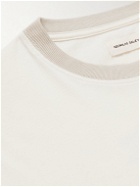 Nicholas Daley - Gaurab Thakali Folk Printed Cotton-Jersey T-Shirt - White