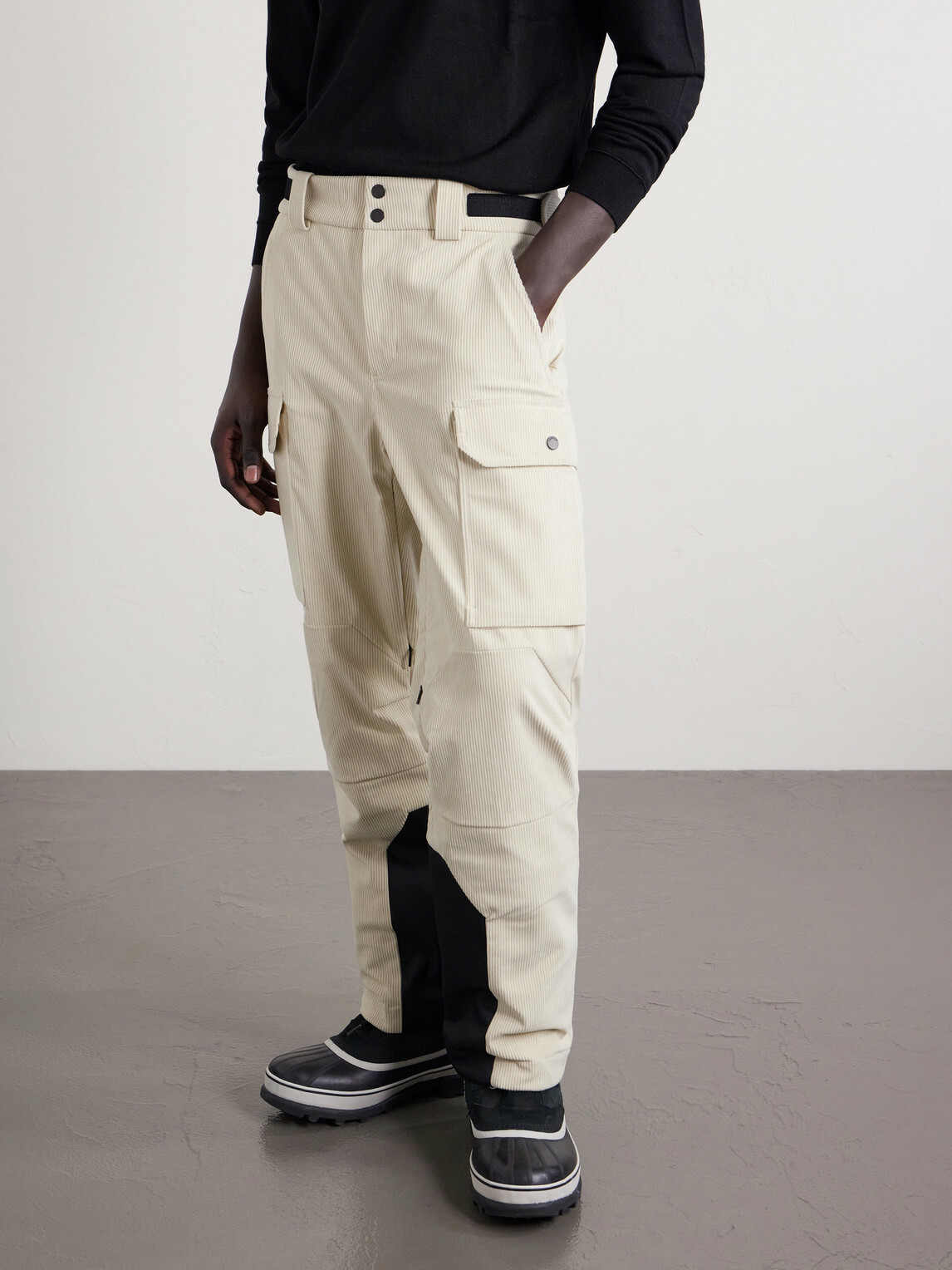 Fusalp - Straight-Leg Shell-Trimmed Corduroy Ski Pants - Neutrals