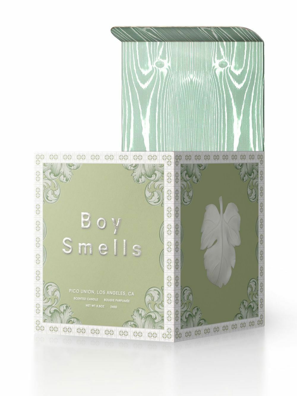 Boy Smells Green Figurare Candle