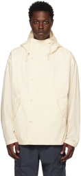 Nanamica Off-White Hooded Jacket