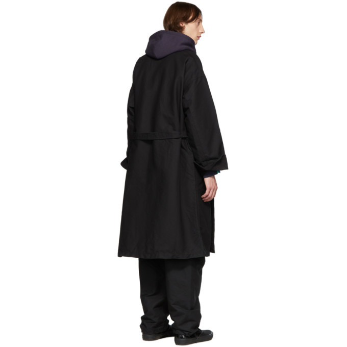 Engineered Garments Black MG Coat