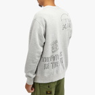 Human Made Men's Graffiti Sweatshirt in Grey