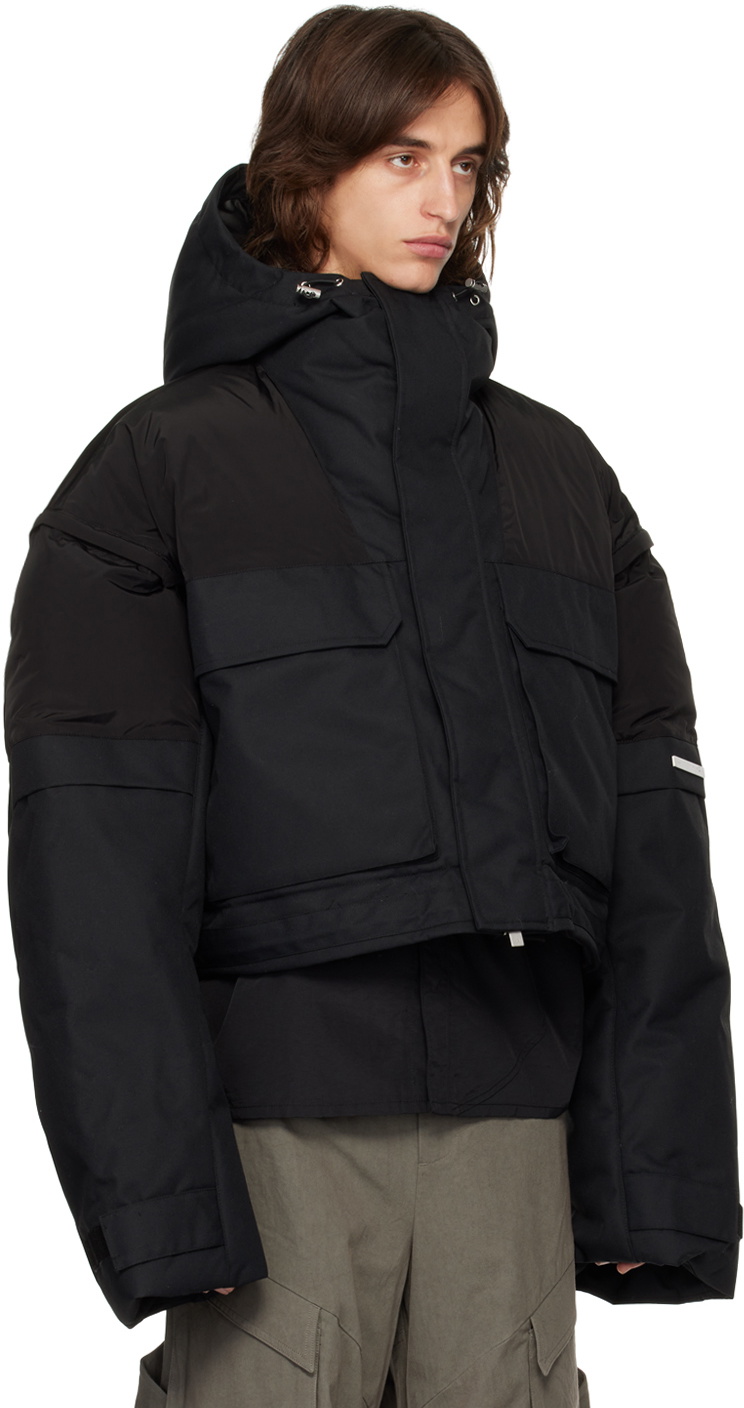 HELIOT EMIL Black Elementary Coat