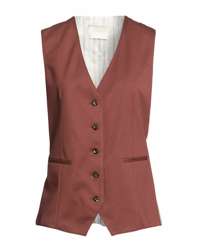 Photo: Circolo 1901 Womens Tailored Vest Brick