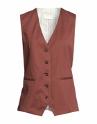 Circolo 1901 Womens Tailored Vest Brick