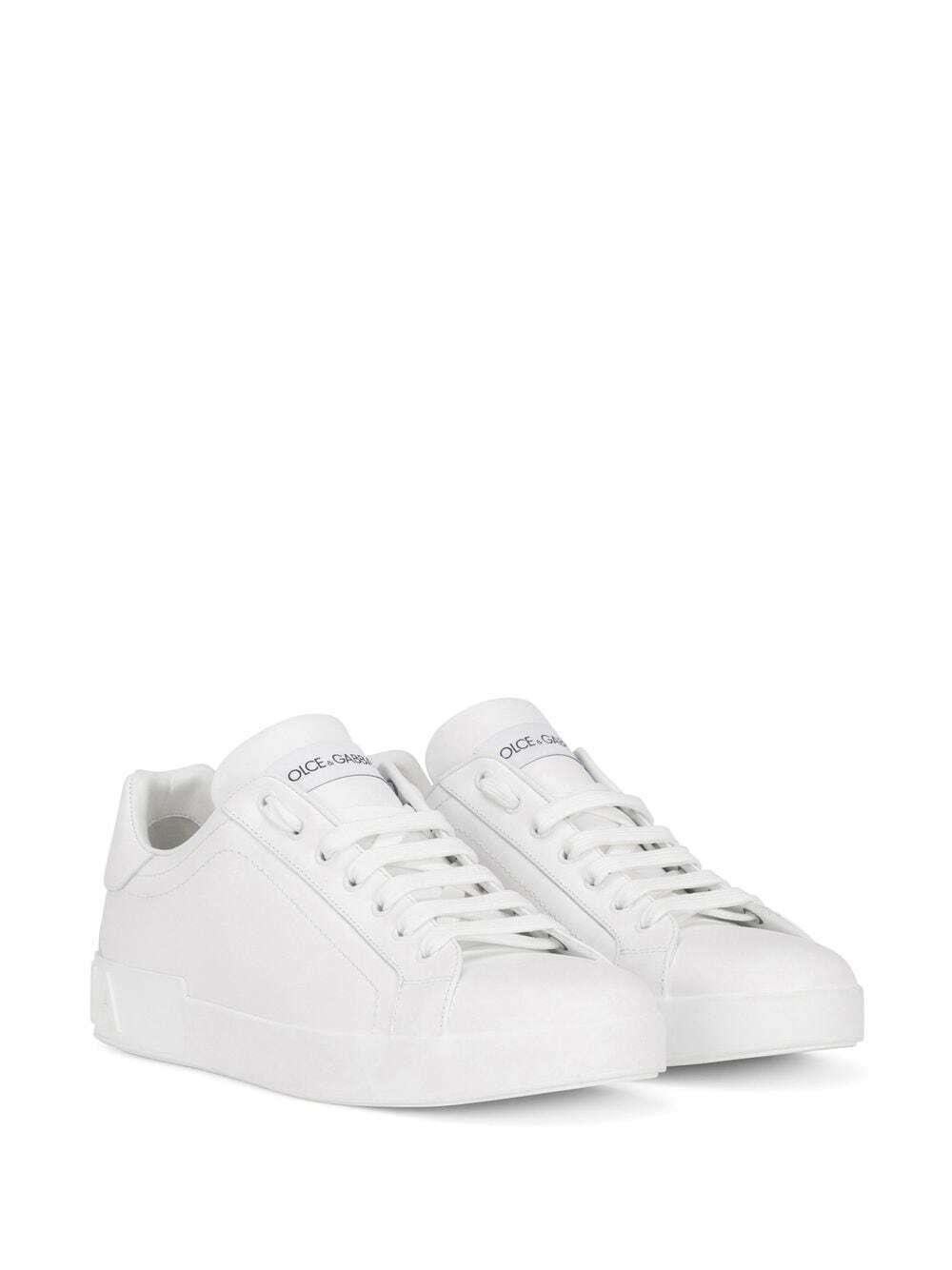 DOLCE & GABBANA - Portofino Leather Sneakers