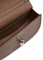 Savette Tondo Leather Shoulder bag - Taupe - One Size
