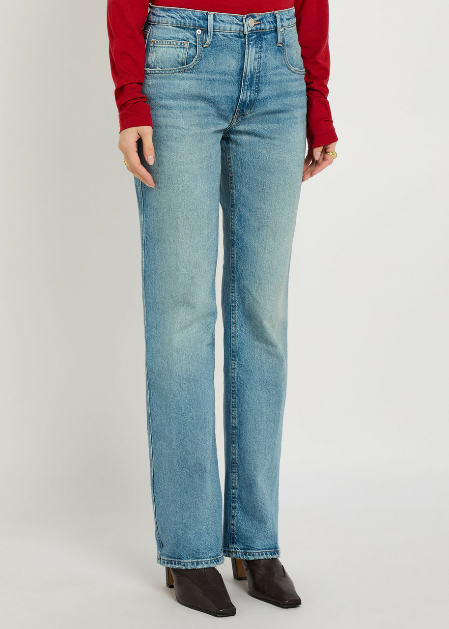 Good American Good Standard Bootcut-leg Jeans Blue