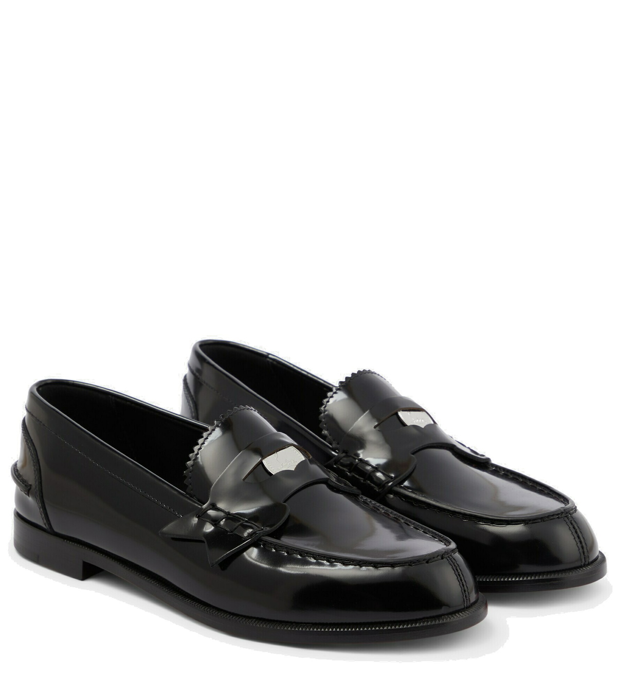 Christian Louboutin - Patent leather penny loafers Christian Louboutin