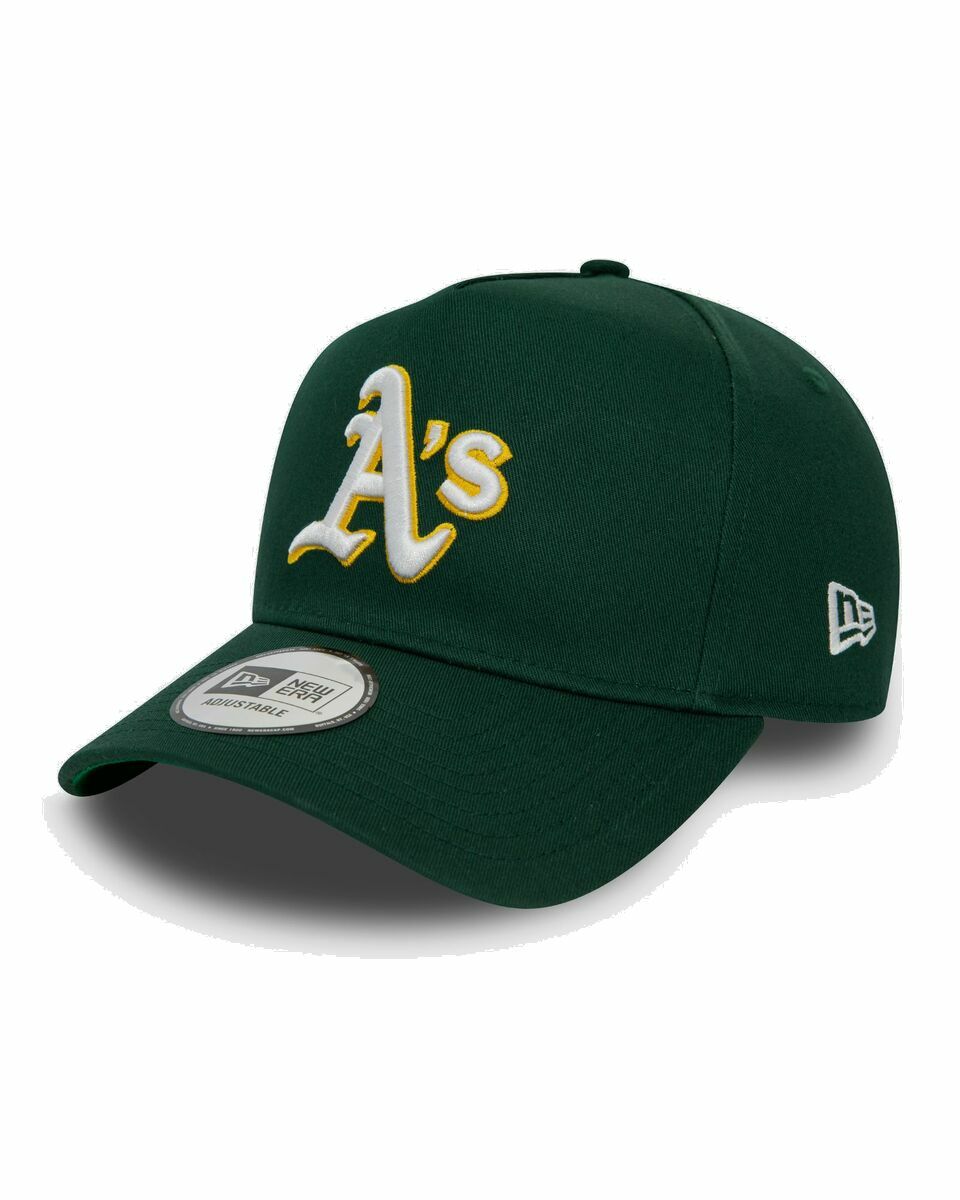 Photo: New Era Patch 9 Forty Ef Oakland Atheletics Green - Mens - Caps