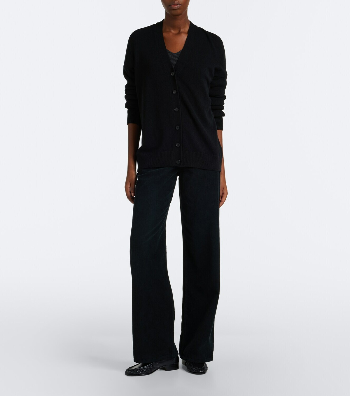 The Row Soft eel leather loafers