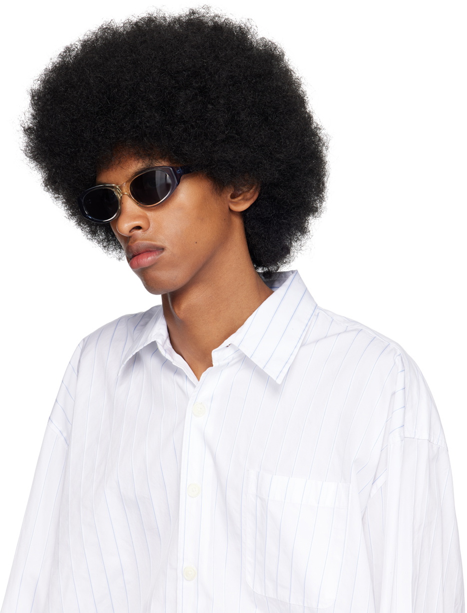 Our Legacy Blue Unwound Sunglasses Our Legacy