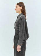 Max Mara Silk Bodysuit Shirt