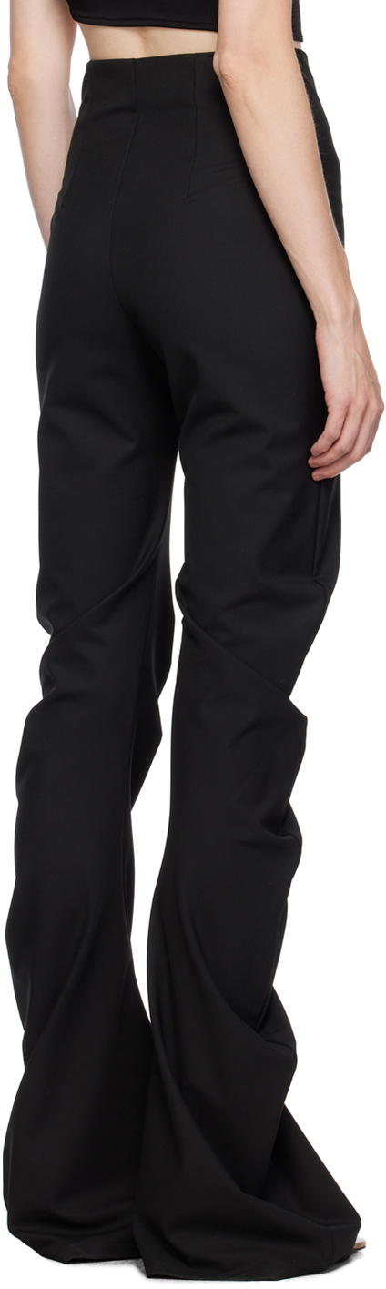 Jade Cropper Black Twisted Trousers