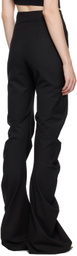 Jade Cropper Black Twisted Trousers