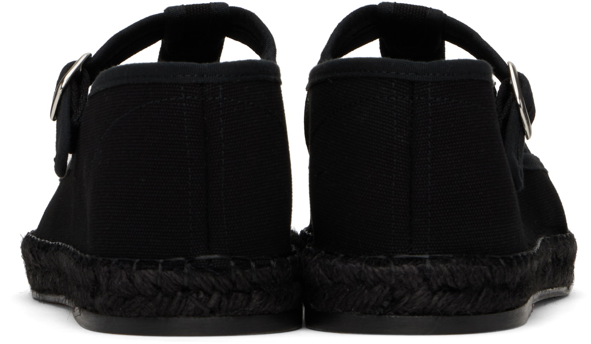 Bode Black Peggy Espadrilles