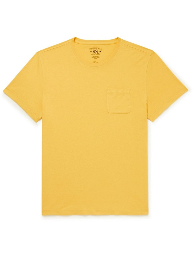 Photo: RRL - Cotton-Jersey T-Shirt - Yellow