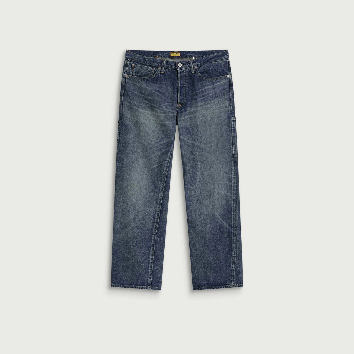 Human Made Men's Straight Denim Work Pants in Indigo