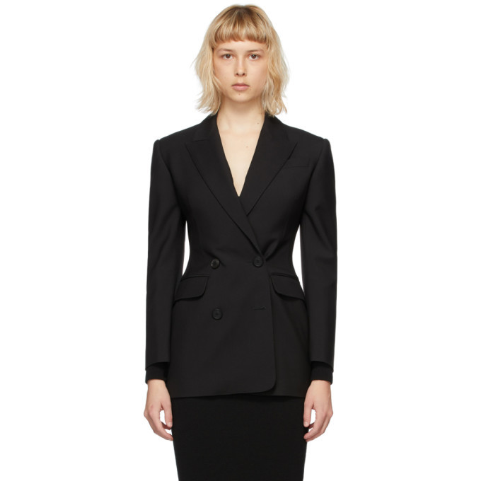 Alexander mcqueen outlet black blazer