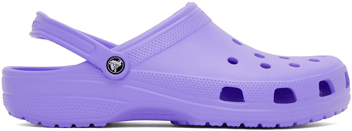 Photo: Crocs Purple Classic Clogs