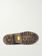 Visvim - Whymper Folk Distressed Leather Lace-Up Boots - Brown