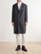 Brunello Cucinelli - Herringbone Twill Coat - Gray