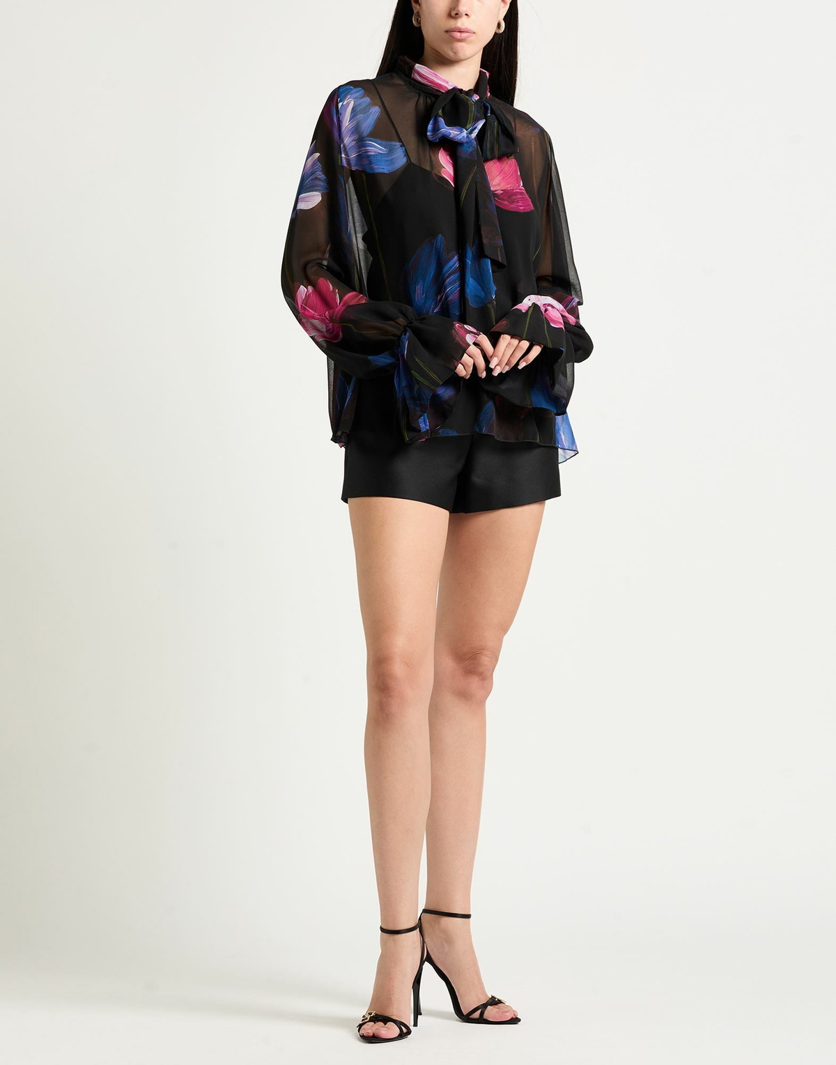 Chiara Boni La Petite Robe Womens Top in Black